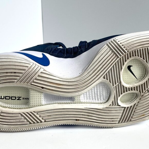 Nike Hyperdunk Low Midnight Navy Basketball Mens Shoes 844363-444 Size 8 - Picture 8 of 10
